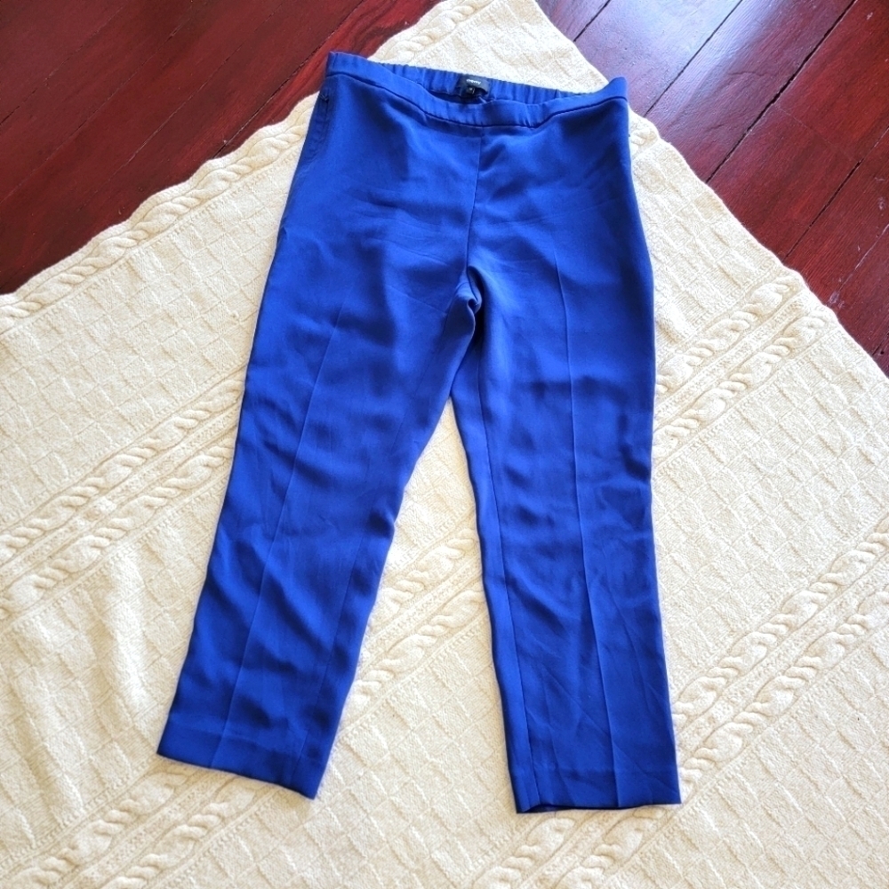Theory size 10 Cropped Slacks Navy